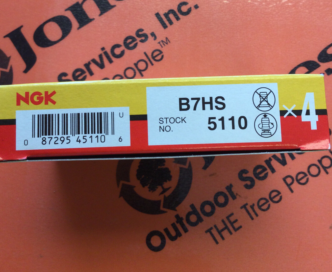 4 Plugs NGK 5110 Standard Series Spark Plugs B7HS