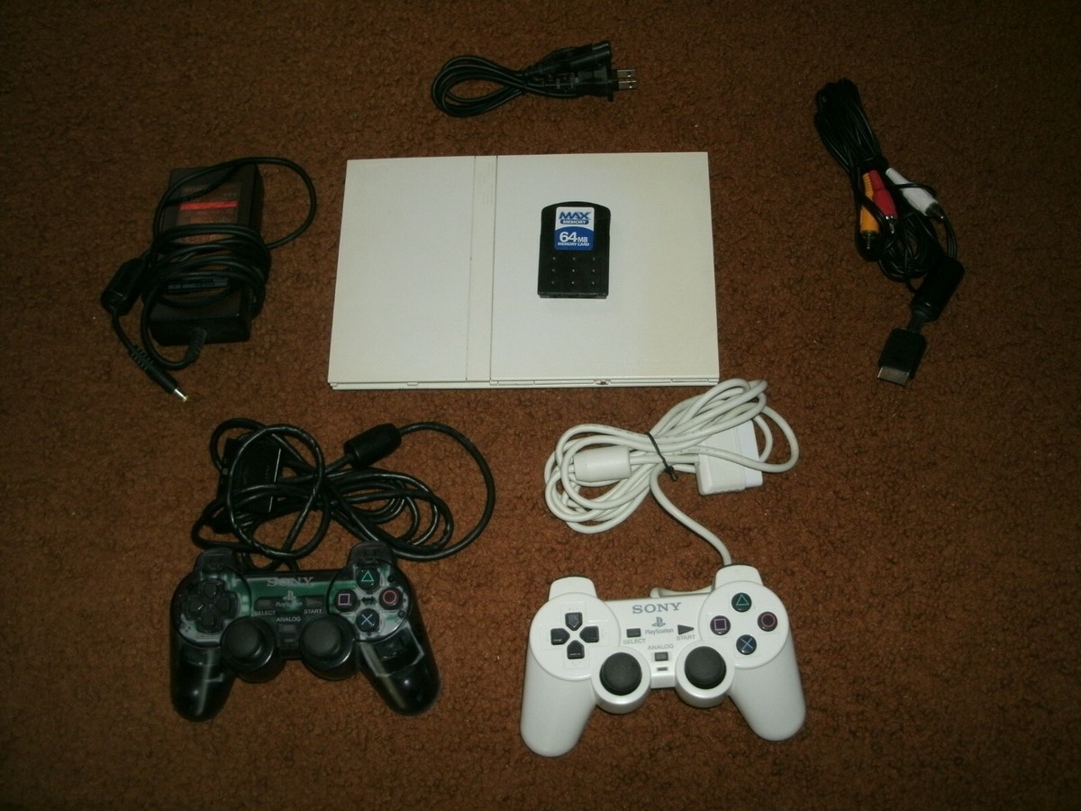 Sony PlayStation 2 Slim Japanese Import Ceramic White