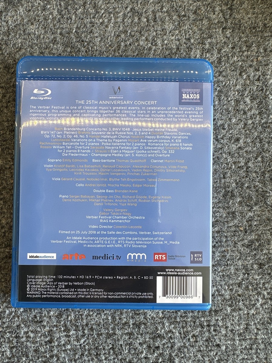 (未使用･未開封品)　2010 Verbier Festival [DVD] 7z28pnb VARIOUS - VERBIER FESTIVAL - THE 25TH ANNIVERSARY CONCERT