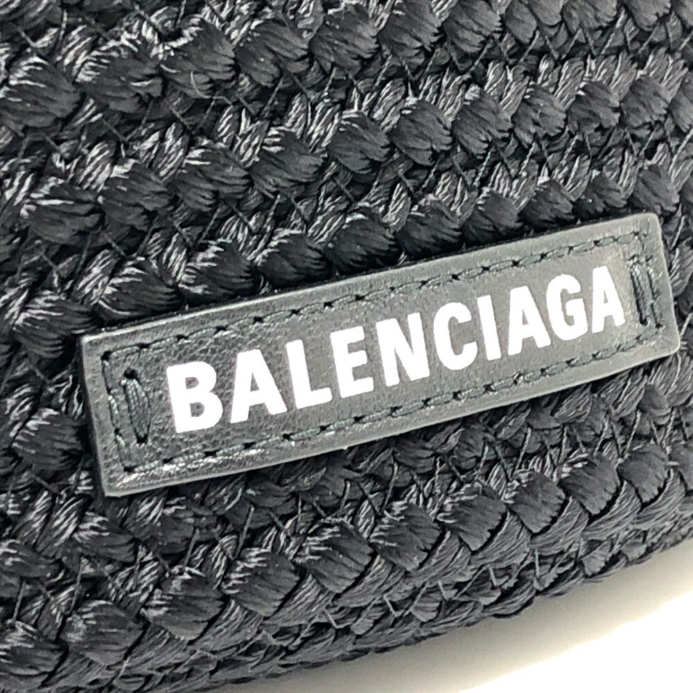 セール!!BALENCIAGA★695612 BALENCIAGA 695612 logo Ibiza Small Bag Hand Bag Nylon Black