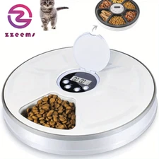 Automatic Cat Feeder Programmable Timed Smart Voice Reminder Portion Control 