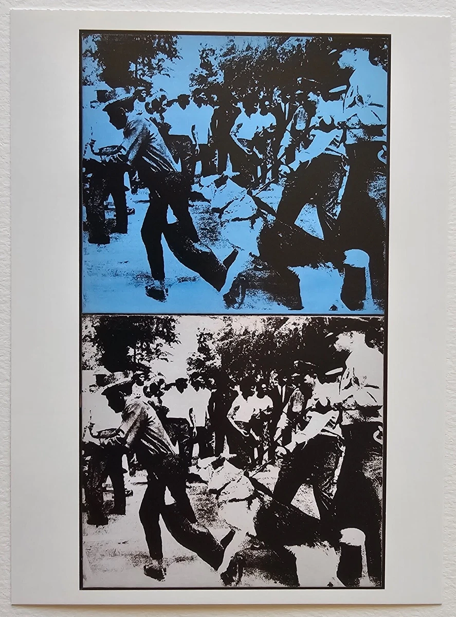 Andy Warhol Little Race Riot