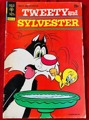 Vintage Gold Key Comics Tweety and Sylvester #30 Comic Book May 1973