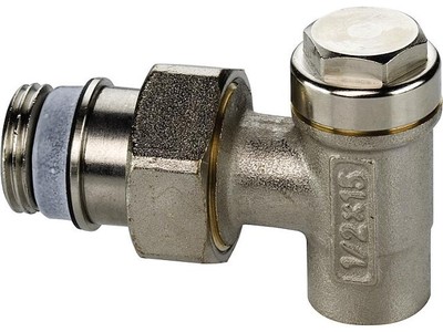 SIMPLEX Rücklaufverschraubung Typ L zum Löten MS vernickelt 1/2''x 15 Ausführung