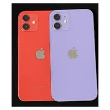 Apple iPhone 12 64GB 128GB Unlocked Black/Purple/Red Verizon AT&T 6.1" Screen