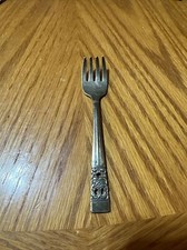 Vintage Community Silverware Baby Childs Fork Estate Find Uncleaned
