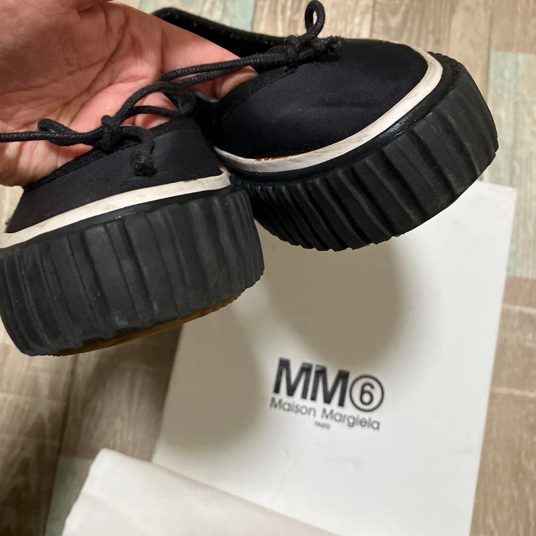 MM6 Maison Margiela S59WZ0024 Slip-ons Shoes 37 Black Women