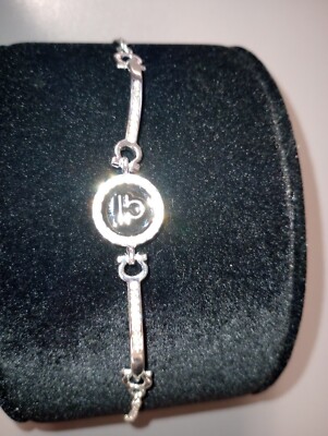 Zodiac/Horoscope Sign Braclet (Libra)Silver Plated With Artifical Diamonds