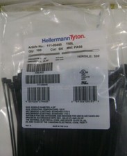 HELLERMANN Tyton T50L 111-00445 Cable Ties 15-in. Qty 100