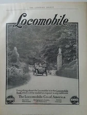 1945 Locomobile Co of America Vintage convertible car ad