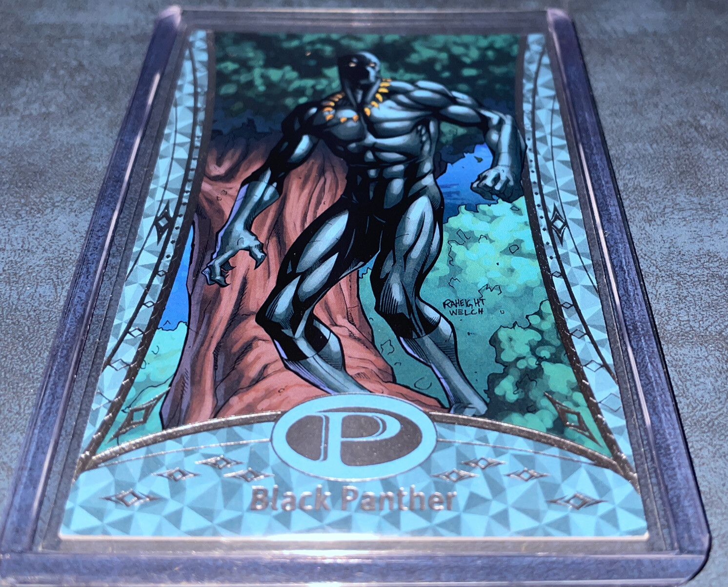 BLACK PANTHER Marvel card 2014 Marvel Premier 159/199 💫