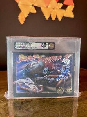  SNES Spiel - STREET FIGHTER 2 - 30TH ANNIVERSARY - VGA 85+ NM+ - NTSC Nintendo 
