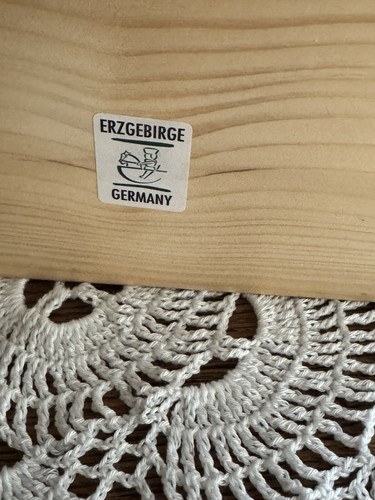 Original Erzgebirge Räuchermännchen Schreiner Tischler Werkbank Rarität - Bild 10 von 10