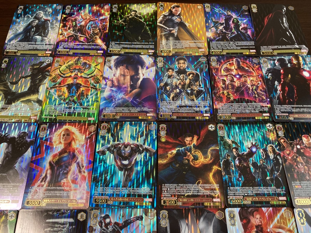 Weiss Schwarz MARVEL MAR/SE40 No.1-30 Set IFP Holo Premium