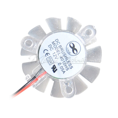 DC12V  Brushless 4010 Small Cooling Fan for Computer CPU Radiator Graphics Card