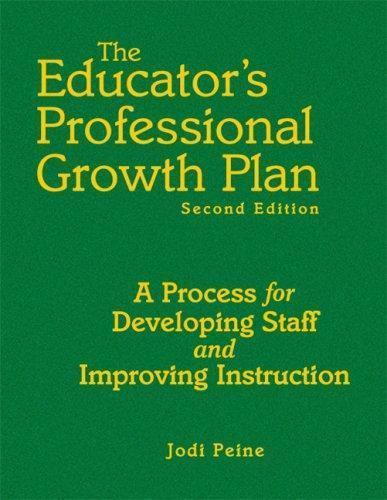 Collection Plan Process Educator's Professional Growth Plan : A Process for Developing Staff ...