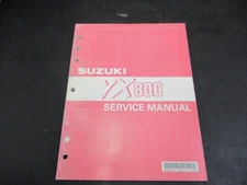 2003 Genuine Suzuki VX800 OEM Repair Service Manual P/N 99500-38015-03E