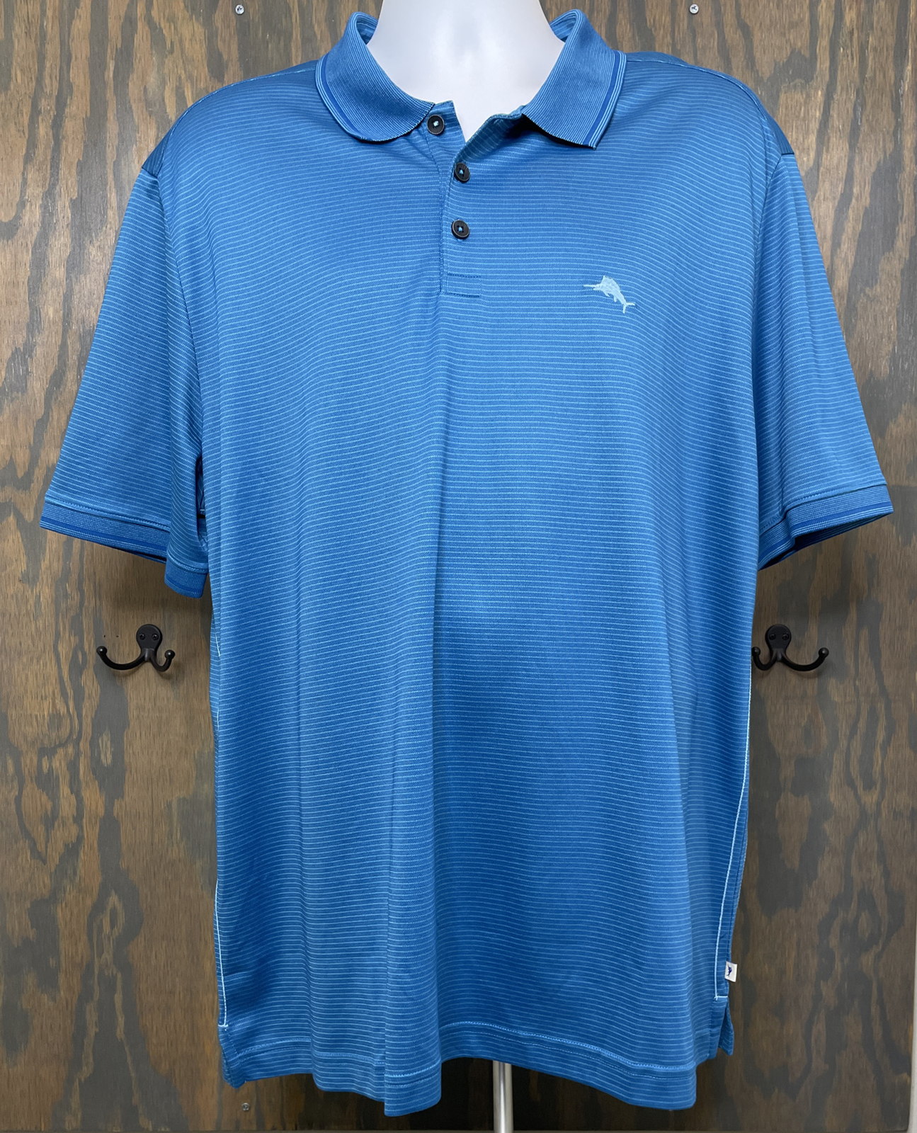 Tommy Bahama Men’s XXL Myka Blue Striped Polo Shirt NEW 110 eBay