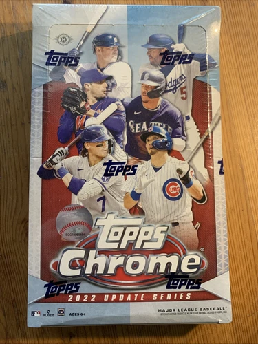 2022 Topps Chrome Update Series MLB Baseball Hobby Box - Factory Sealed New Witt