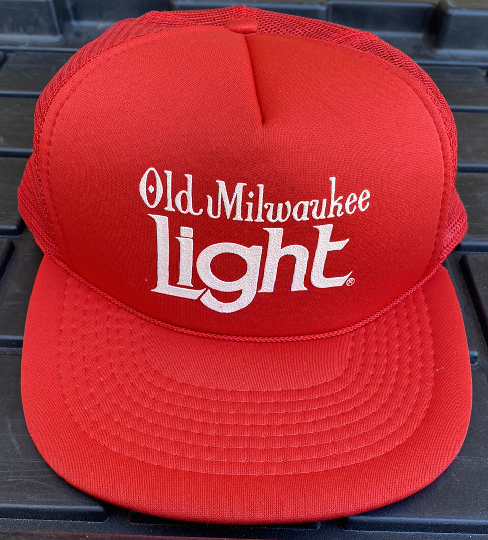 Old Milwaukee Beer Vintage Beer Trucker Hats Vintage Old Milwaukee