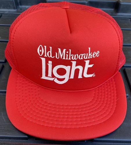 Vintage Old Milwaukee Light Beer Mesh 
