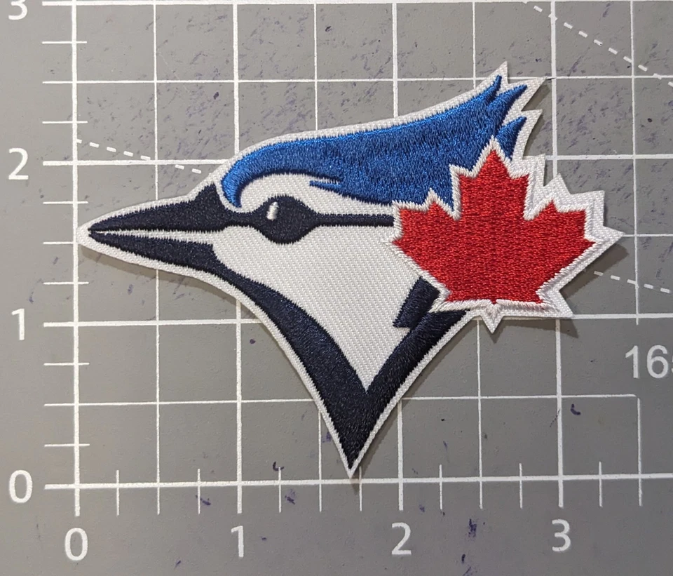 Toronto Blue Jays Patch MLB Baseball Sports Embroidered Iron On Patch 3.5x2.5" - Image 2 of 3