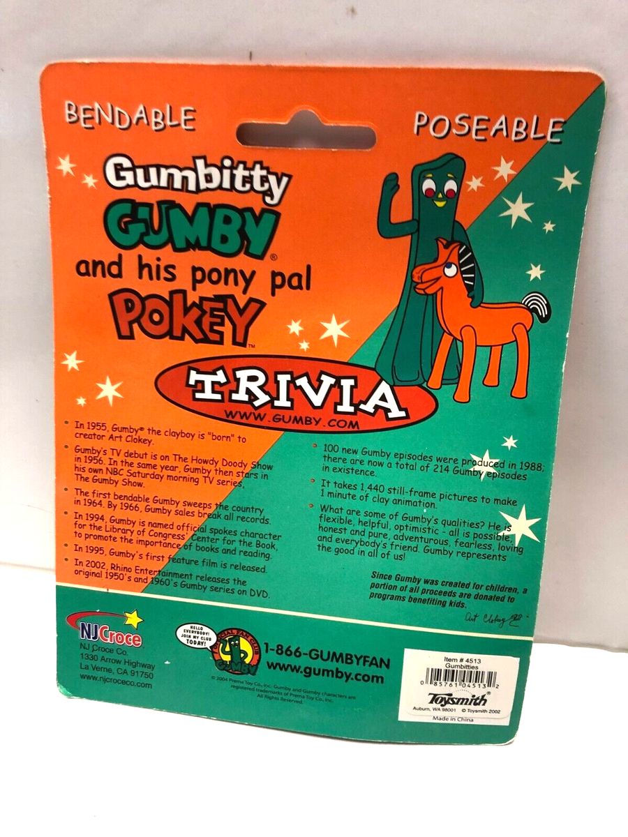 POKEY AND GUMBY 2004 PRIMA TOY COMPANY | eBay