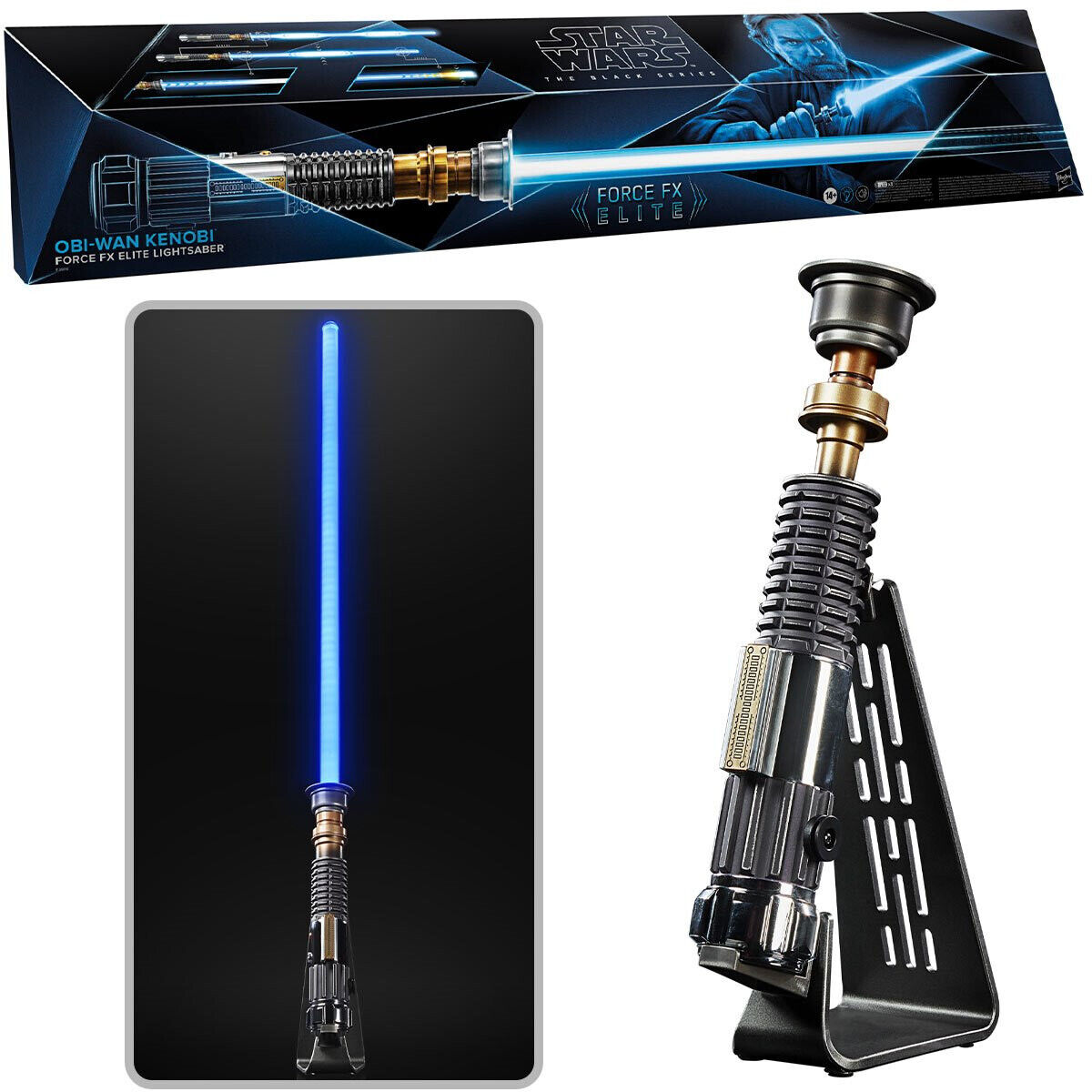 Star Wars: The Black Series Obi-Wan Kenobi Force FX Elite Star Wars: The Black Series Obi-Wan Kenobi Force FX Elite