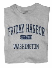 Friday Harbor Washington WA T-Shirt EST