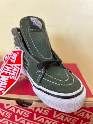 New Vans SK8-Hi Youth Kids Duffel Bag/Black Sneakers size 11.5
