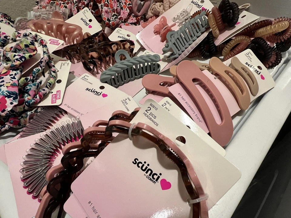 Аксессуары для волос Scunci упаковка 4 шт. - Изображение 3 из 3