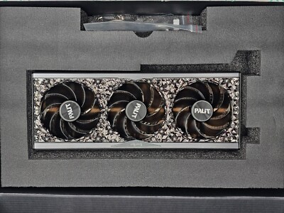 Palit Gamerock RTX 4090 Heatsink w Fans & IO Shield & Bracket NO GPU