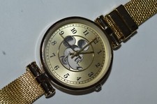 Accutime MK8139B5 Mickey Mouse Watch Quartz 32mm StainlessSteel Strap Works Fine