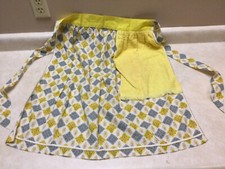 vintage kitchen yellow kitchen apron