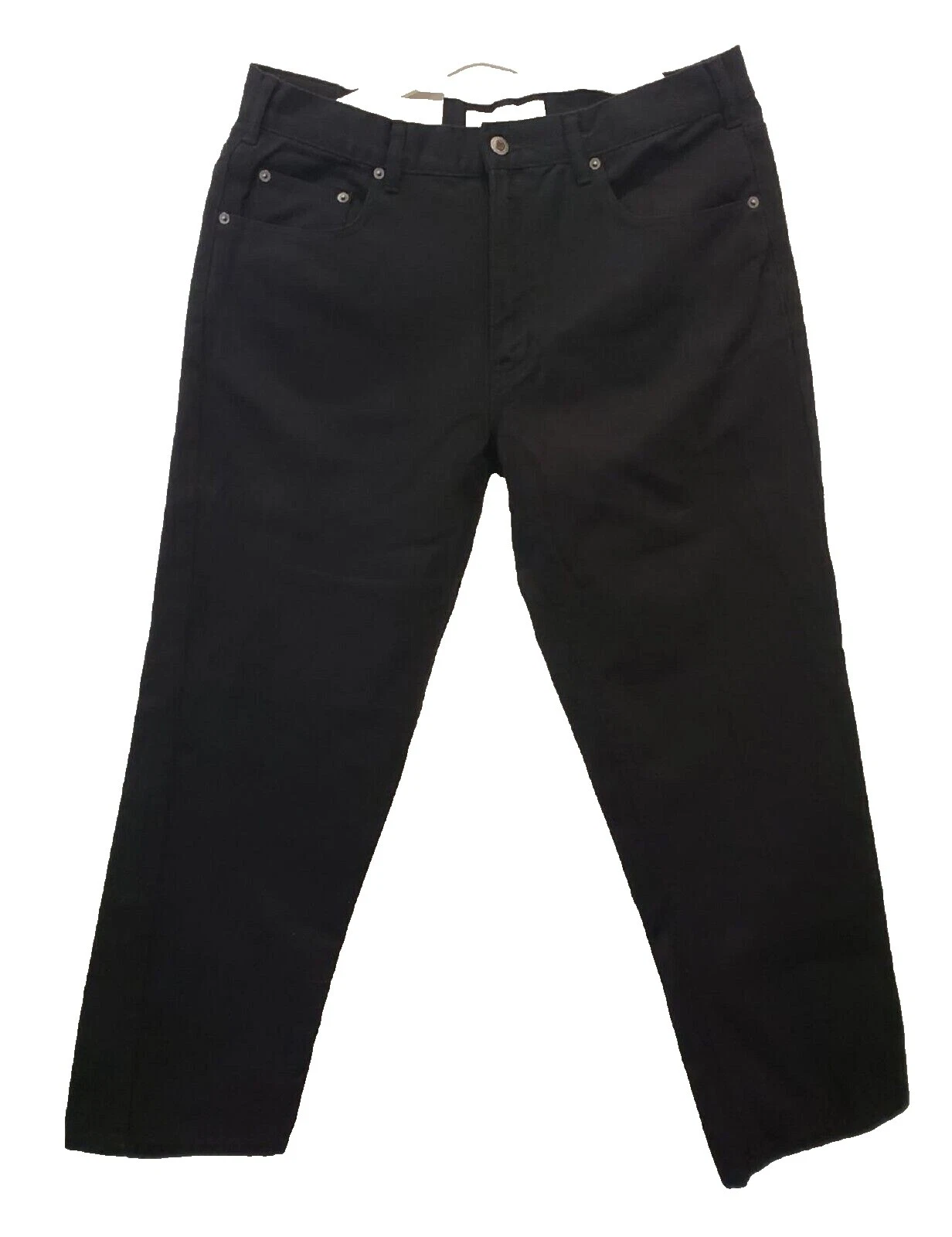 Black Regular Size Jeans for Men