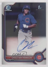 2022 Bowman Chrome Prospect Auto Christian Franklin #CPA-CF Auto