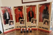 One Direction 1D Collector Set - 4 SEALED Dolls + 4 Mini Figures - All 5 Members