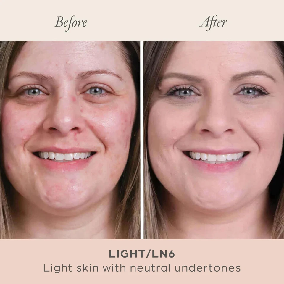 4-in-1 Mineral Makeup Powder Foundation with SPF 15 - Buildable Coverage - Image 3 of 4