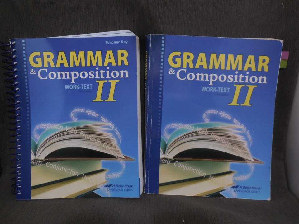 Abeka Language Arts English Book Lot- Student & Teacher Guides - Homeschooling - Image 3 of 4