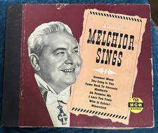Lauritz Melchior Sings 78 Album MGM Records 1947, 8 Songs, 4 Disc