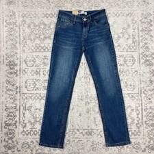 NEW Levi's Boys 511 Slim Fit Zip Fly  Button Closure Denim Jeans, Size 14 27x27