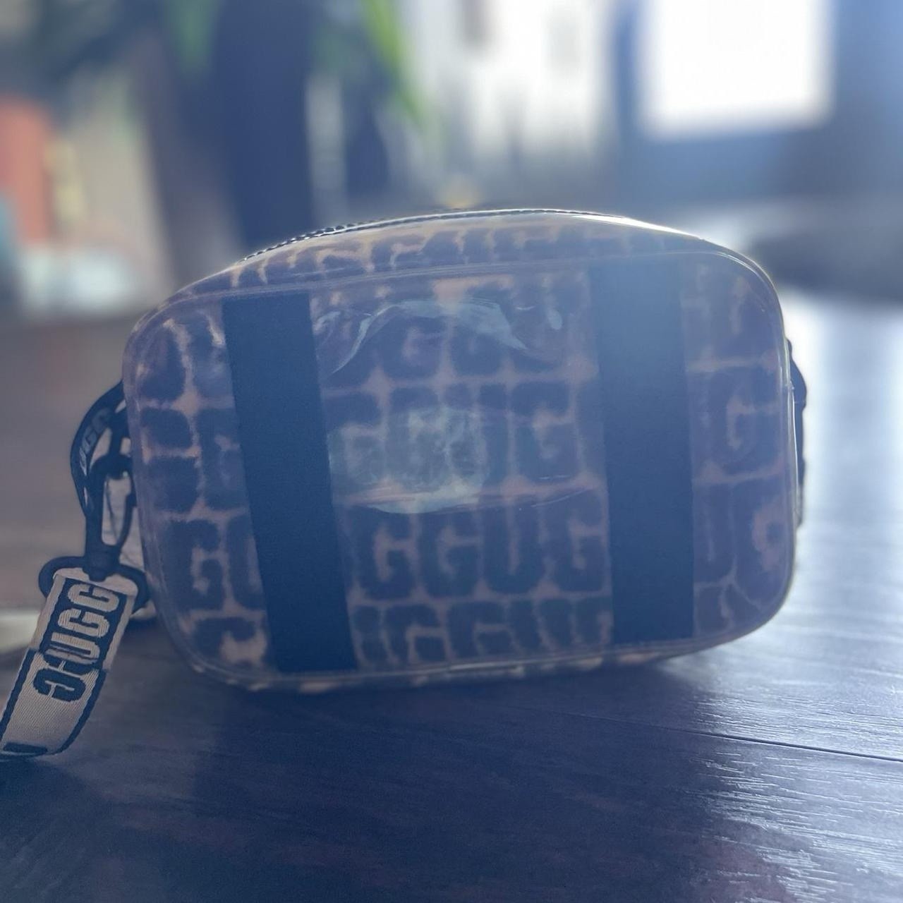 UGG Australia Small  Crossbody Bag black and white image 2