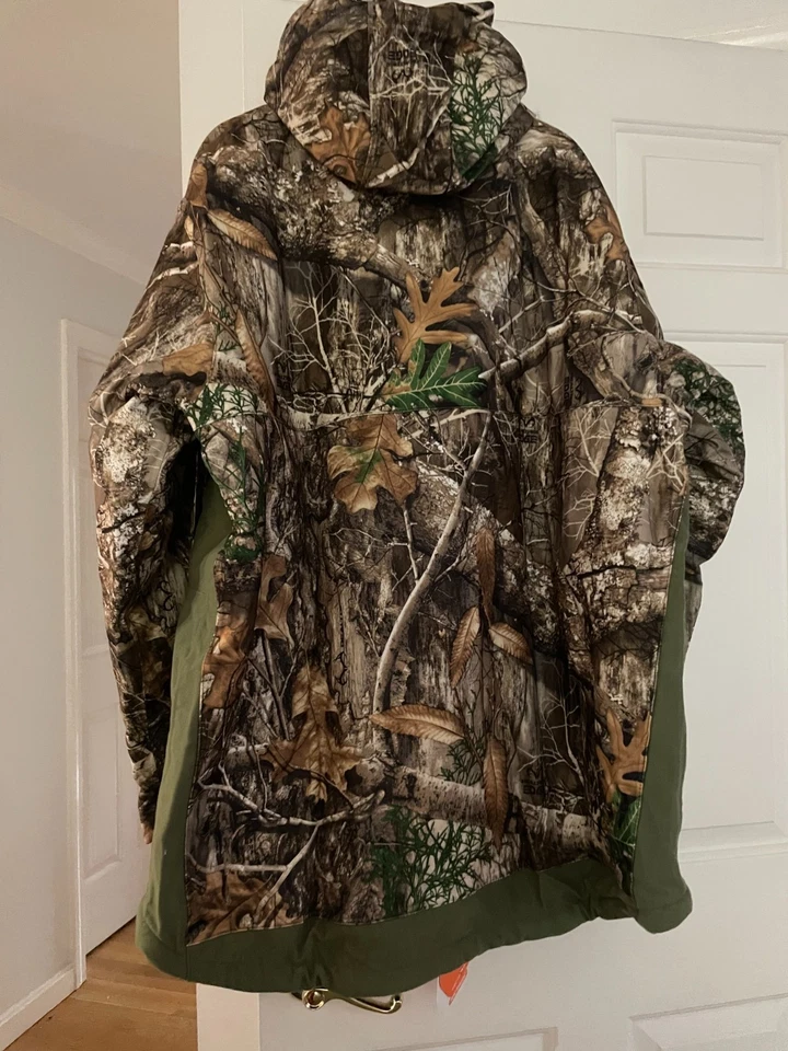 Classic Elite Parka and Bibs - Arctice Shield Realtree Edge Camo 2XL - NEW - Image 3 of 4