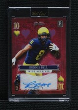 2023 5 Card Draw Stacked Deck Ten of Hearts 1/2 Ronnie Bell Rookie Auto RC 10ek. rookie card picture