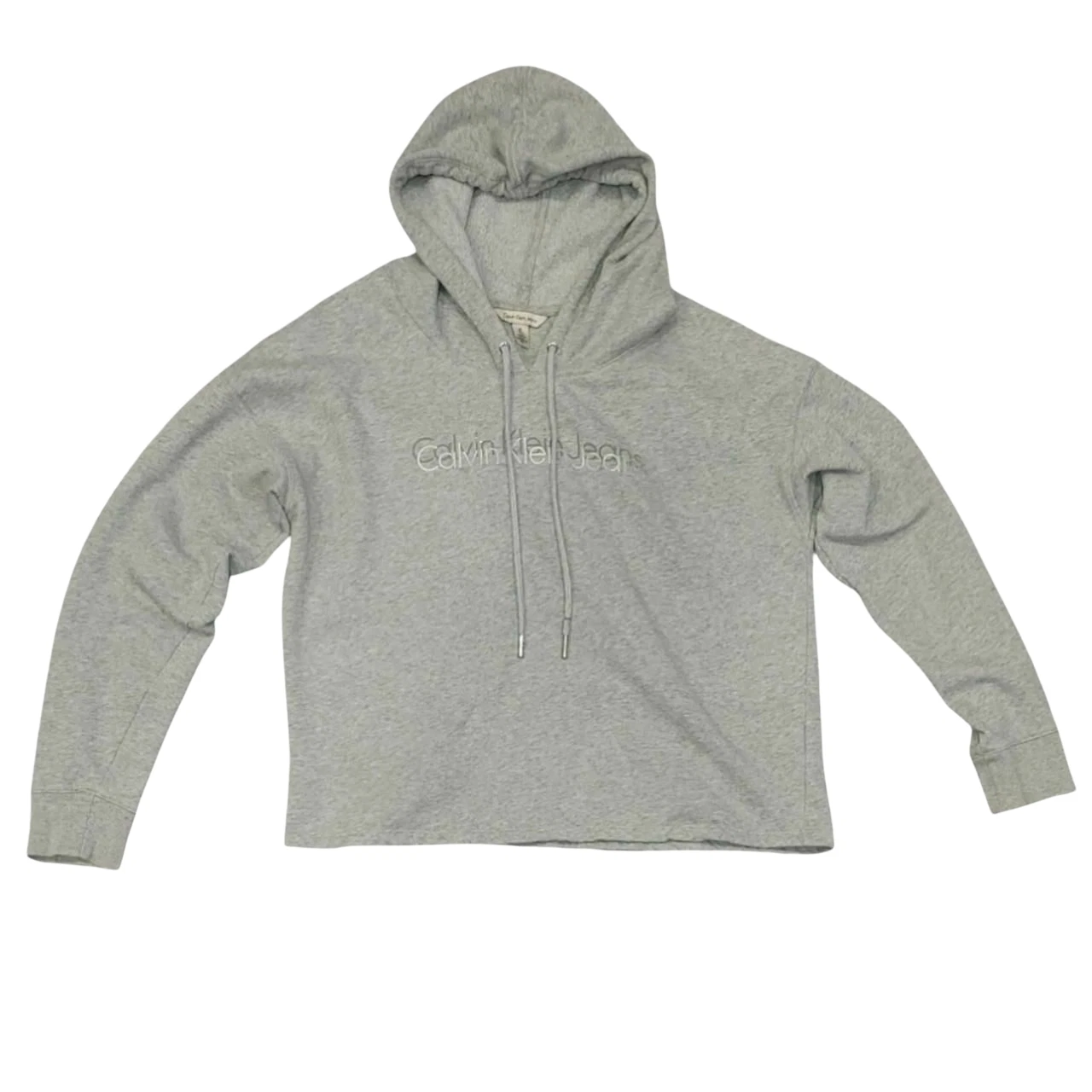 Calvin Klein Jeans Women's Cropped Logo Hoodie