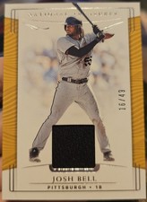 2019 Panini National Treasures #16/49 Josh Bell #100 Game-Used 🔥 