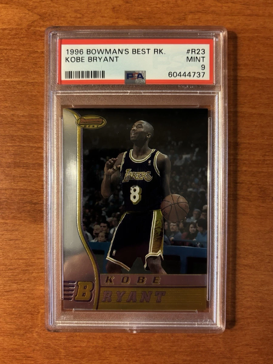 Bowman Kobe Bryant 9 Graded Basketball Sports Trading Cards