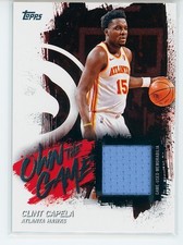 2025-26 Topps NBA Clint Capela Own the Game Game Used Relic #OTGA-CP Hawks