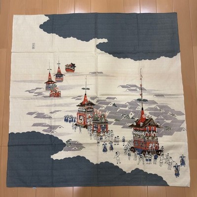 Japanese Furoshiki Erizen Large 100% Cotton Gion Festival