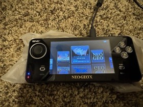 Neo Geo X Gold - System, Dock, Arcade Stick, Extra Game- Used twice, In Box